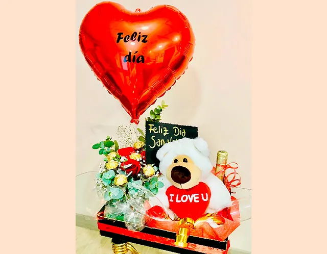 Emocionak Desayunos desayuno san valentín oso
